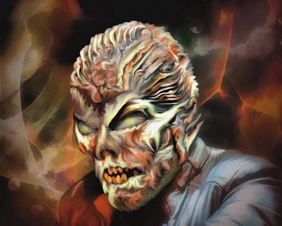 demon from a fantasy flash fiction