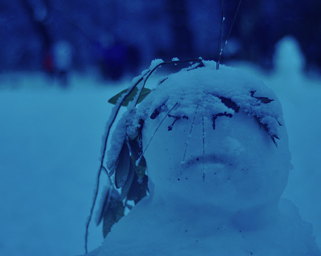 the snowman horror flash fiction