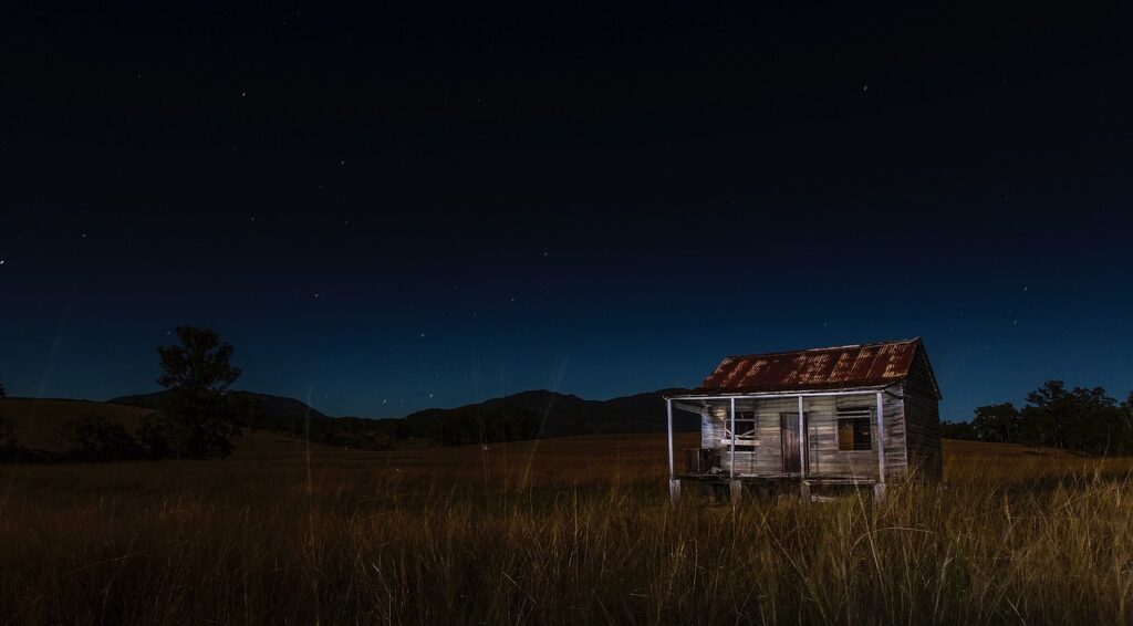 the shack from old time around mystery flash fiction by stewart storrar